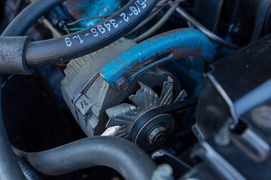 1977 Cadillac Eldorado engine bay 11
