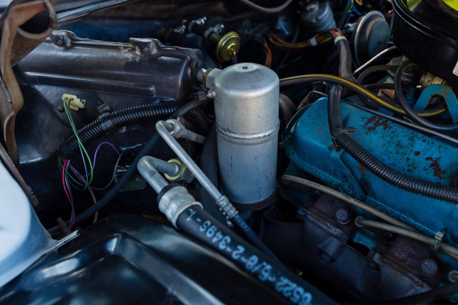 1977 Cadillac Eldorado engine bay 12
